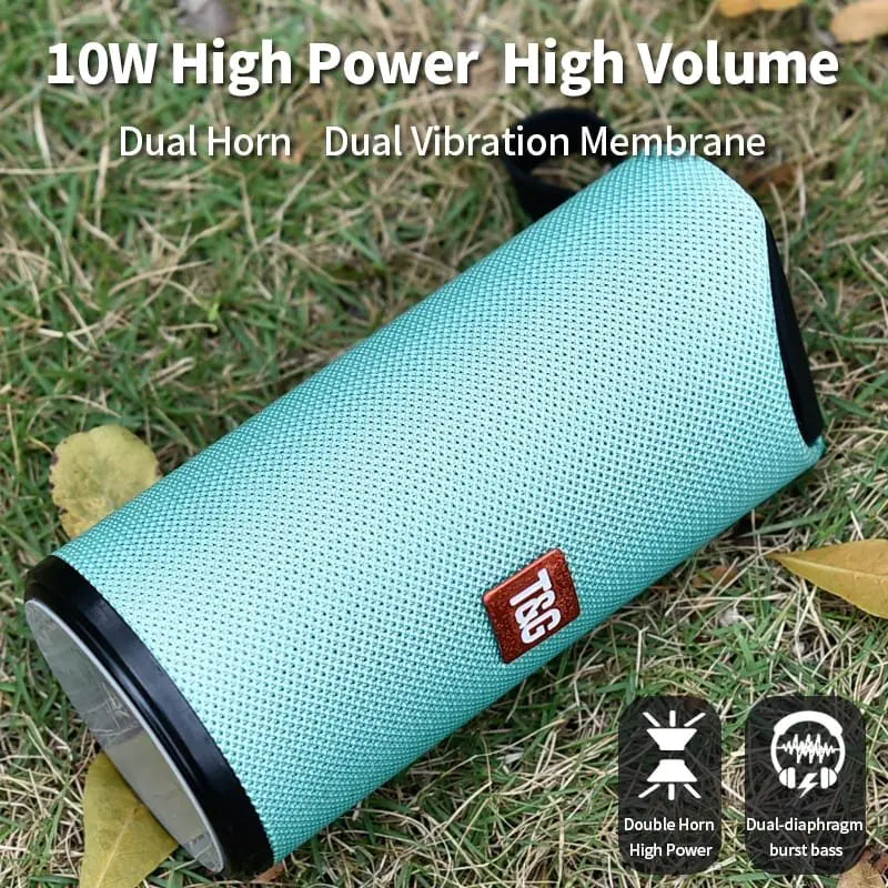 Tragbarer, wasserdichter Bluetooth-Lautsprecher für den Außenbereich