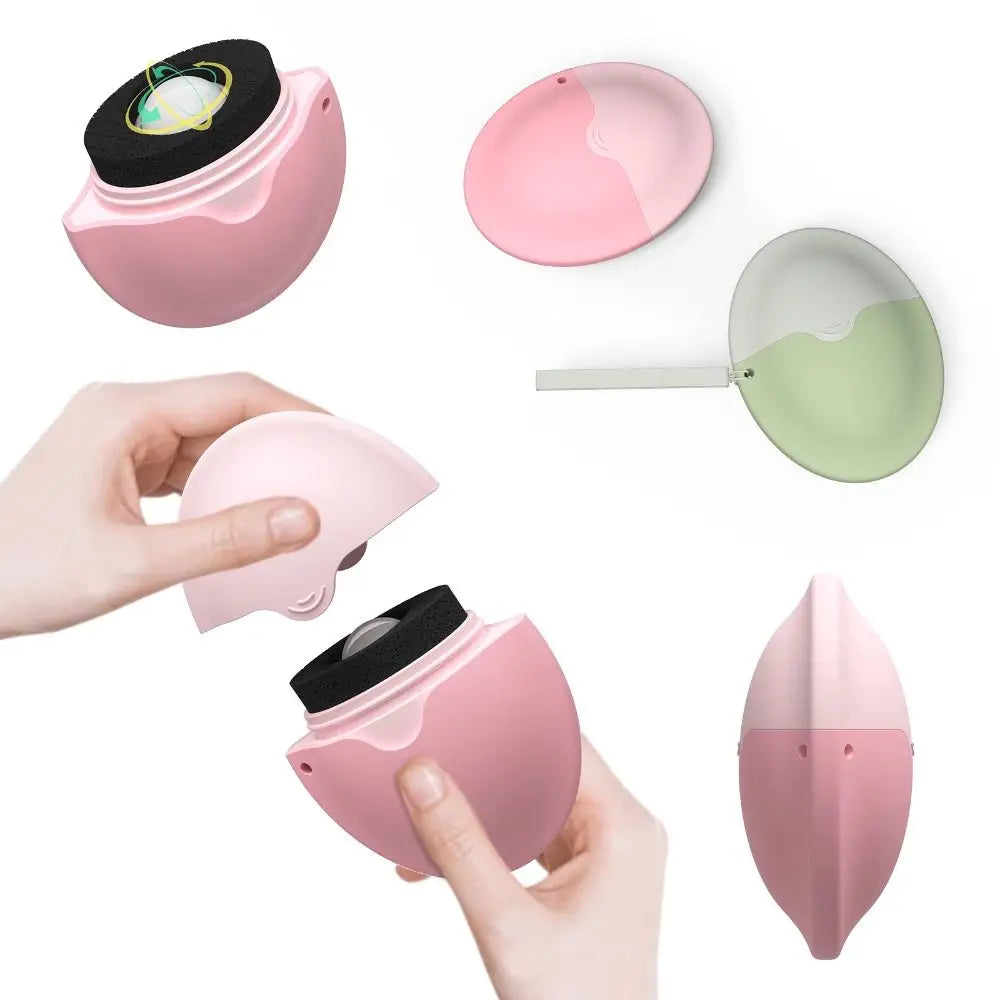 Silikon-Sonnencreme-Roller-Applikator, nachfüllbar, oval, Isolationslotion, Creme-Flaschen, Nähte, Farbkosmetik, Werkzeug für unterwegs