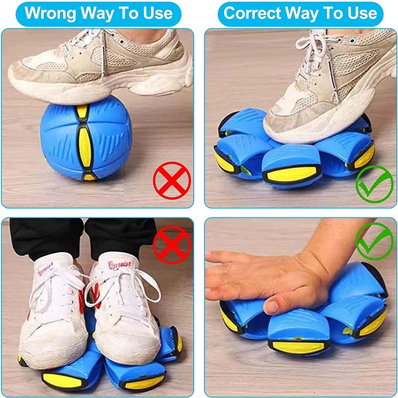 Haustierspielzeug Futurismus Untertasse Ball Hundespielzeug Magische Lustige Fliegende Untertasse Outdoor Hundetrainingsspielzeug Pelota Perro Hunde Accessoires