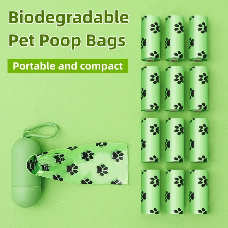 Neue biologisch abbaubare Müllbeutel für Haustiere, Hundekotbeutel, Biobase-Duftbeutel, abbaubare Katzenkotbeutel, Hundekotspender, Geschenke