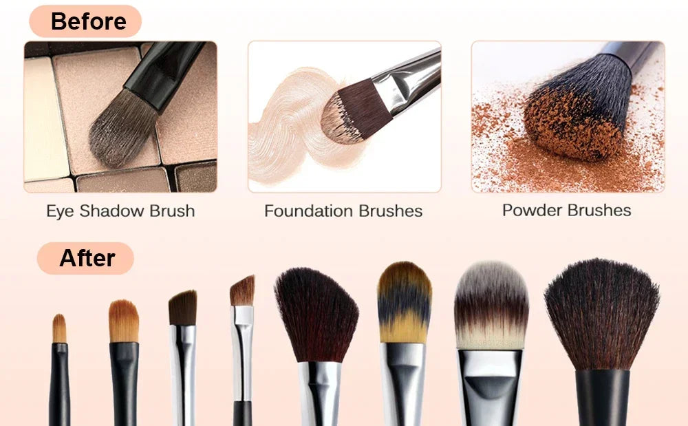 Elektrischer Make-up-Pinselreiniger, wiederaufladbares Make-up-Pinsel-Reinigungswerkzeug, automatisches Make-up-Pinsel-Reinigungsständergerät