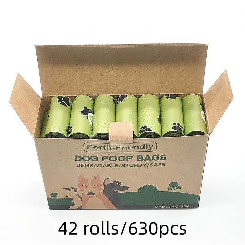 Neue biologisch abbaubare Müllbeutel für Haustiere, Hundekotbeutel, Biobase-Duftbeutel, abbaubare Katzenkotbeutel, Hundekotspender, Geschenke