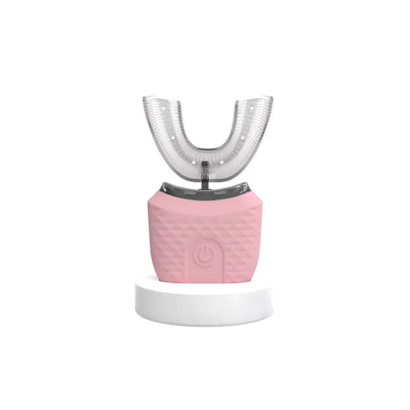 Automatic Electric Toothbrush U-Shape 360Β° | Hands-Free Sonic Whitening Toothbrush with Blue Light