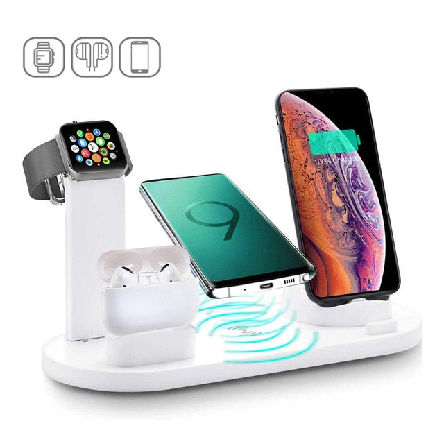 7-in-1-Wireless-Ladegerät mit Ständer