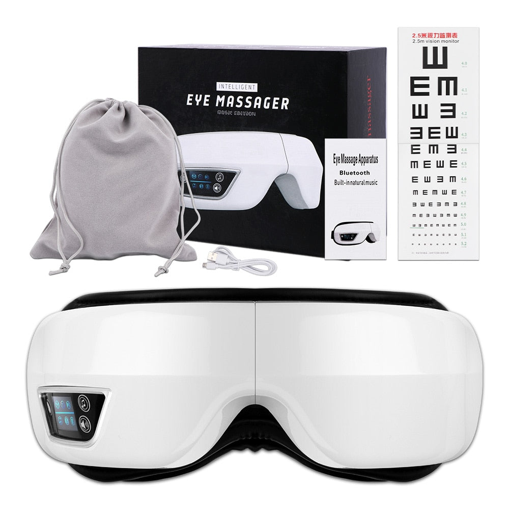 Elektrisches Vibrations-Bluetooth-Augenmassagegerät
