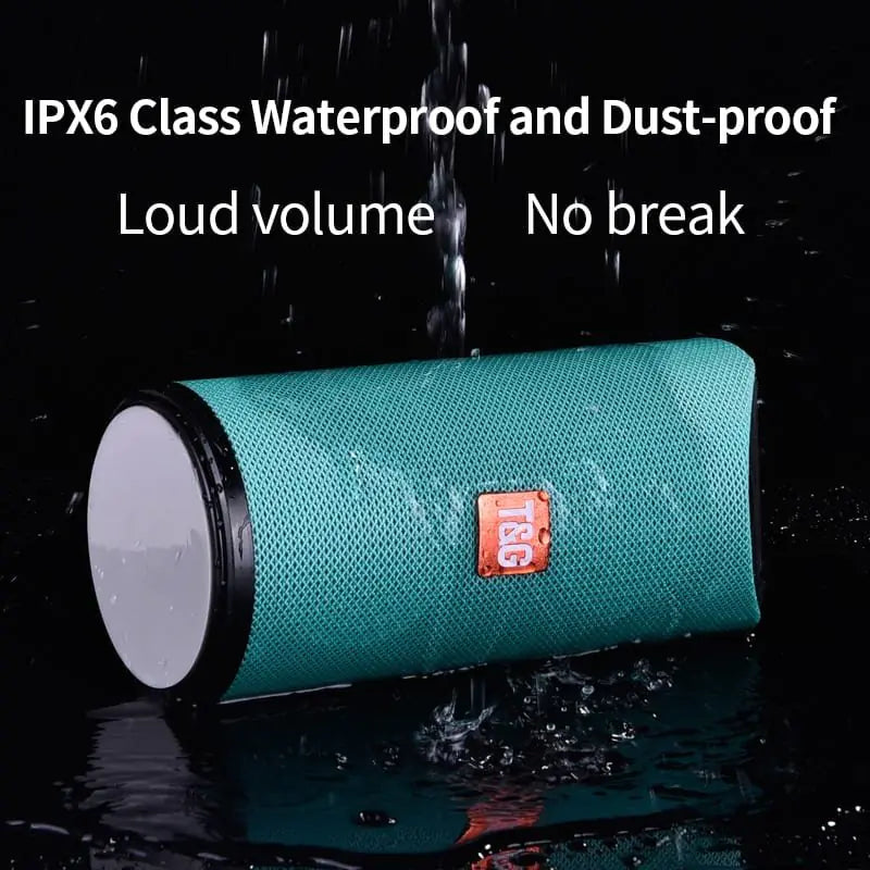 Tragbarer, wasserdichter Bluetooth-Lautsprecher für den Außenbereich