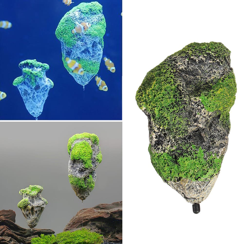 Διακοσμήσεις Ενυδρείου Floating Moss Rocks