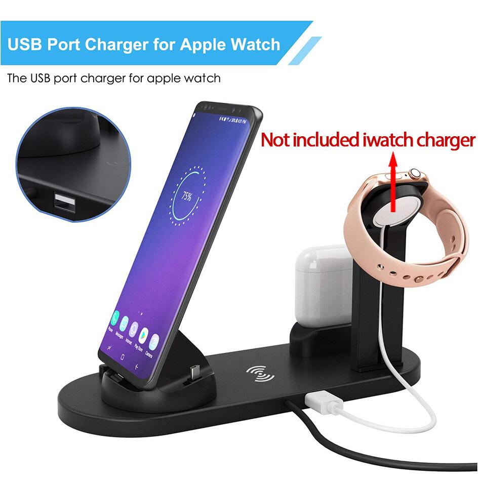 7-in-1-Wireless-Ladegerät mit Ständer
