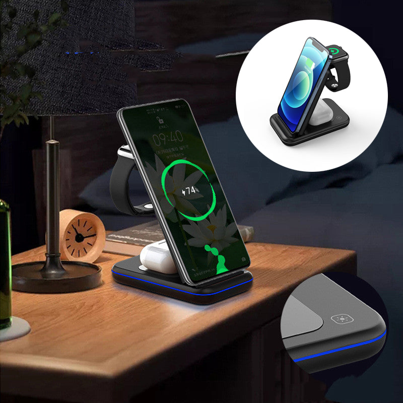 Drei-in-Eins-Wireless-Ladegerät