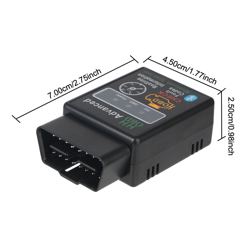 Code Reader For IOS/Android Bluetooth V2.1Detector Car Diagnostic Scanner ELM327 OBD2 Interface Adapter Car Diagnostic Tool