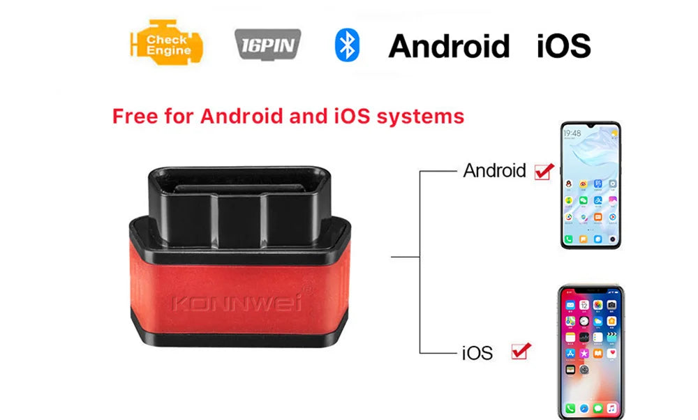 ELM327 OBD2 Bluetooth Car Scanner Vgate ICar2 V1.5 Car Diagnostic Tool for Android/PC/IOS Code Reader Car Repair