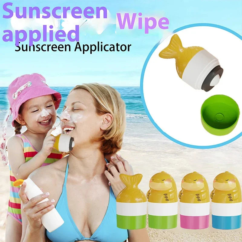 100ml Refillable Sunscreen Roll-on Applicator Portable Travel Dispenser Bottle Sunscreen Lotion Applicator Home Travel Storage