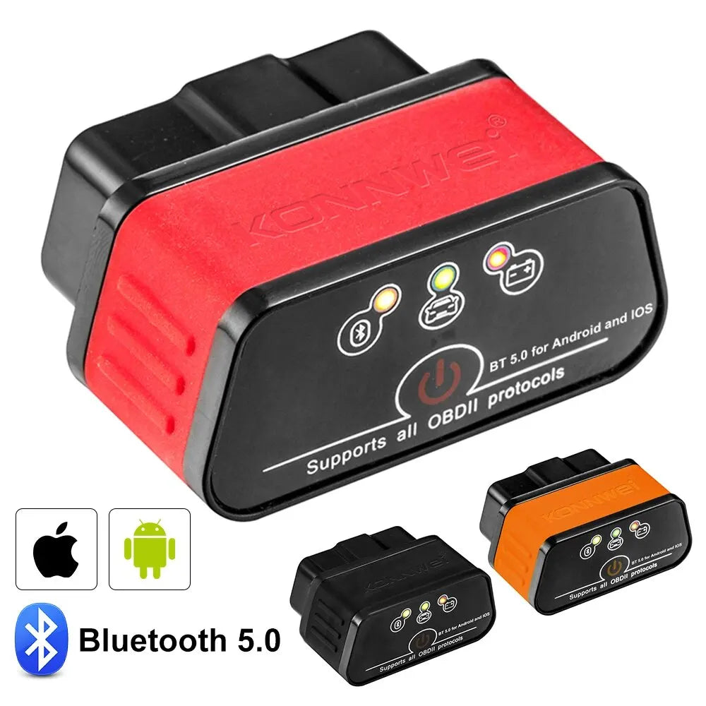 ELM327 OBD2 Bluetooth Car Scanner Vgate ICar2 V1.5 Car Diagnostic Tool for Android/PC/IOS Code Reader Car Repair