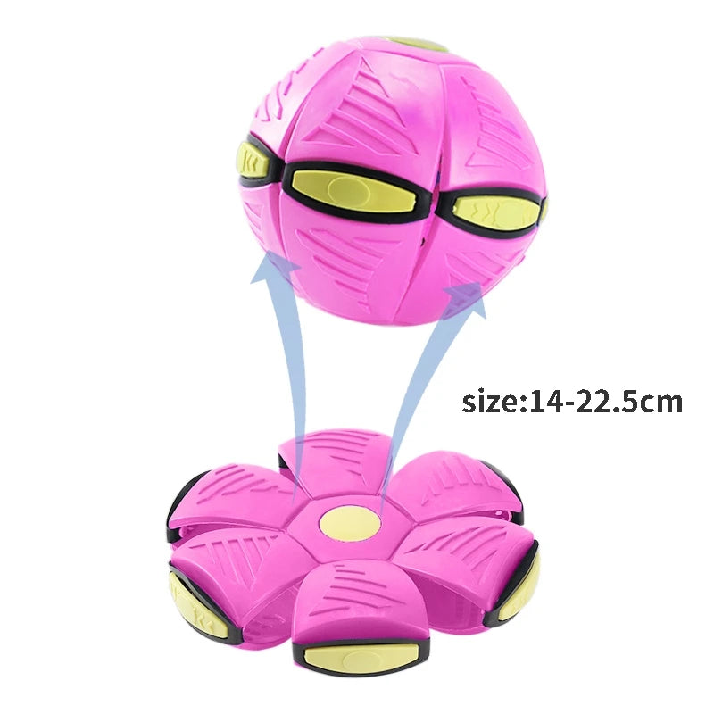 Pet Toy Futurism Saucer Ball Dog Toys Magic Funny Flying Saucer Outdoor Dog Training Toy Pelota Perro Dogs Accessoires