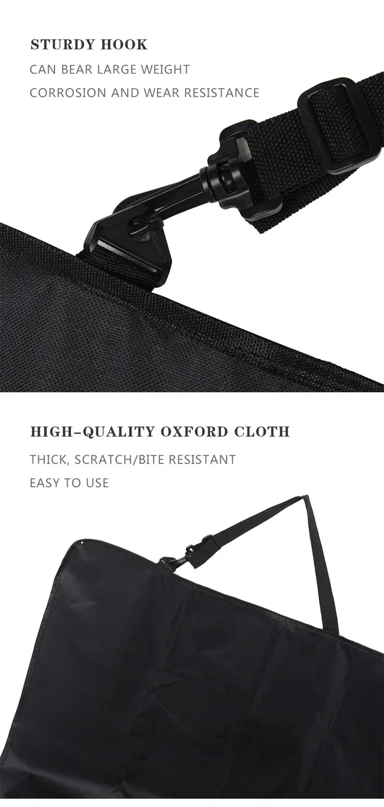 Foldable Waterproof Car Back Seat Cover for Pets | Non-Slip, Washable & Easy Install