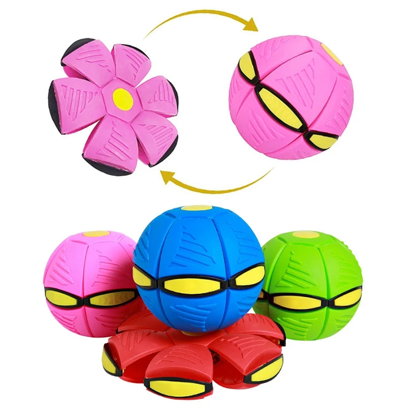 Pet Toy Futurism Saucer Ball Dog Toys Magic Funny Flying Saucer Outdoor Dog Training Toy Pelota Perro Dogs Accessoires