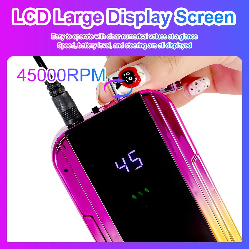 Vibrant Nail Care Drill