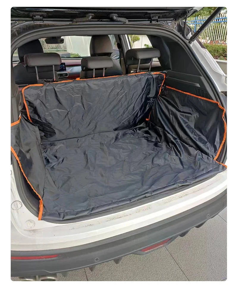 SUV Cargo Liner for Dogs – Waterproof Pet Cargo Cover & Seat Protector for SUVs, Sedans & Vans