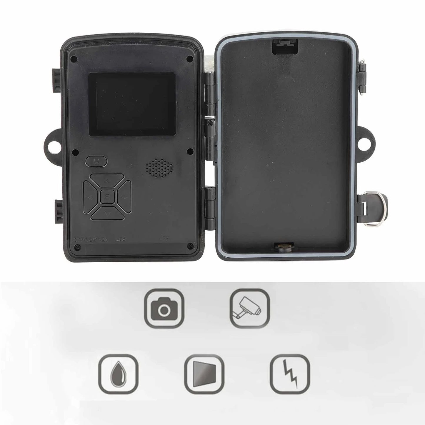 HD Infrared Night Vision Trail Camera 2.0inch TFT Display 1920x1080P IP66 Waterproof Outdoor Wildlife Hunting Camera