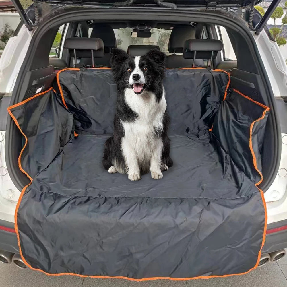 SUV Cargo Liner for Dogs – Waterproof Pet Cargo Cover & Seat Protector for SUVs, Sedans & Vans