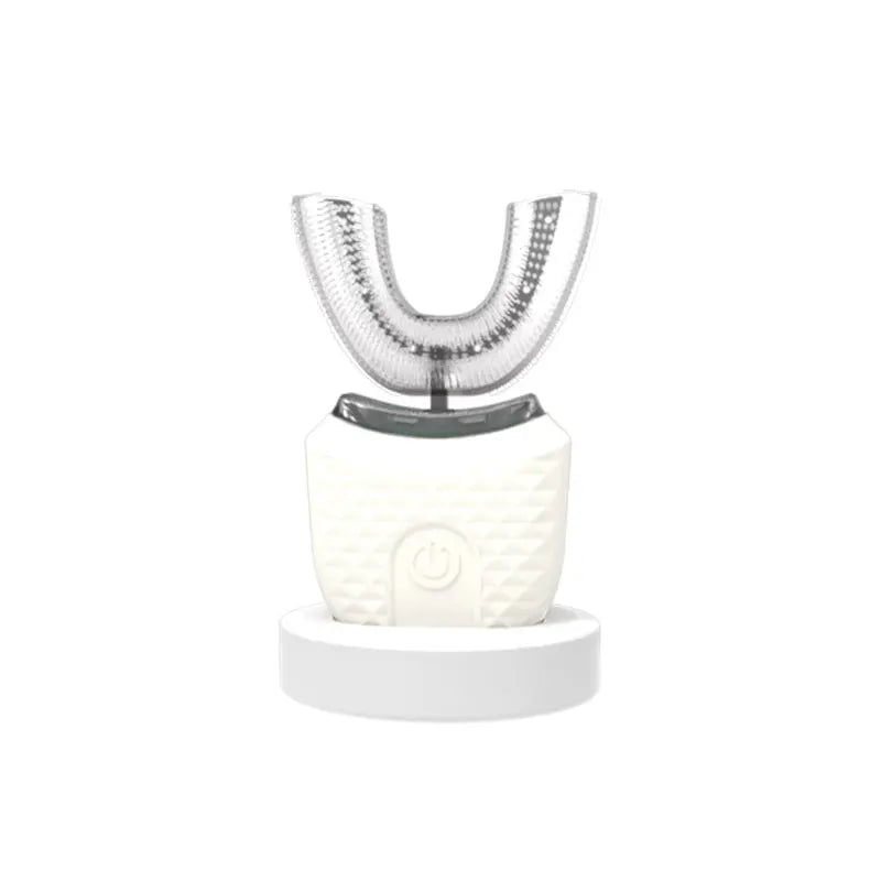 Automatic Electric Toothbrush U-Shape 360° | Hands-Free Sonic Whitening Toothbrush with Blue Light