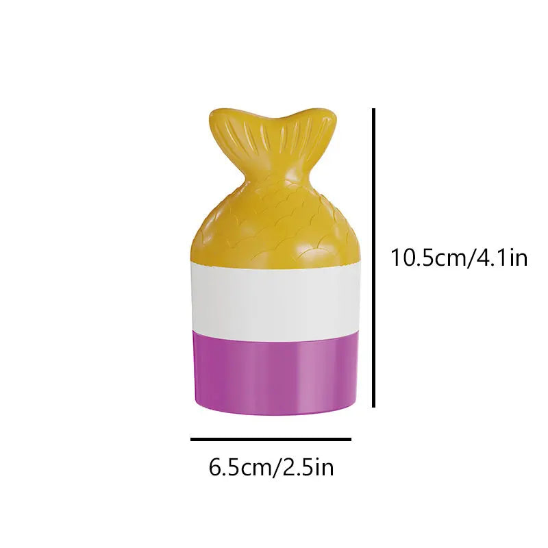 100ml Refillable Sunscreen Roll-on Applicator Portable Travel Dispenser Bottle Sunscreen Lotion Applicator Home Travel Storage
