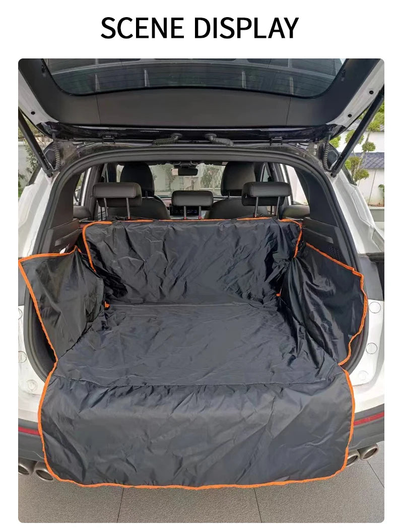 SUV Cargo Liner for Dogs – Waterproof Pet Cargo Cover & Seat Protector for SUVs, Sedans & Vans