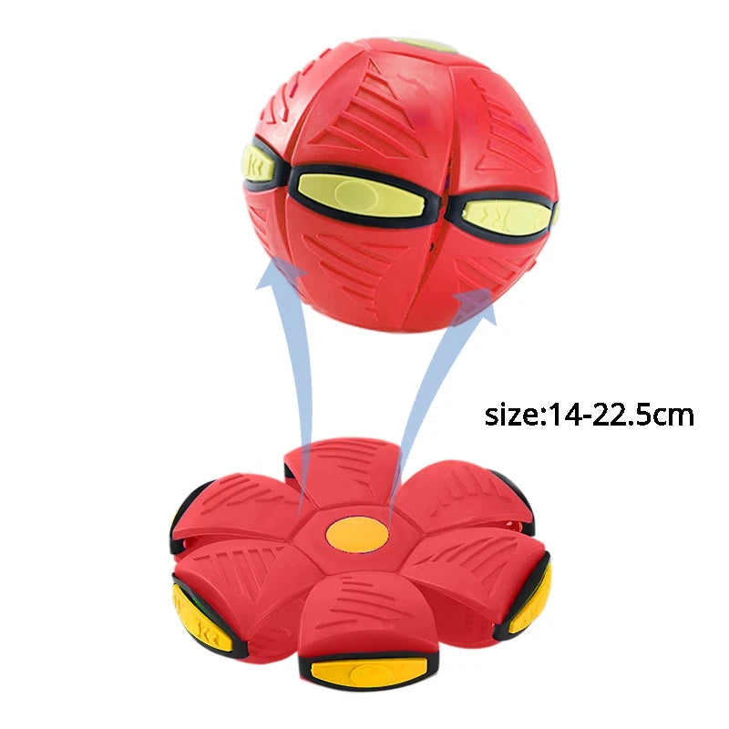 Pet Toy Futurism Saucer Ball Dog Toys Magic Funny Flying Saucer Outdoor Dog Training Toy Pelota Perro Dogs Accessoires