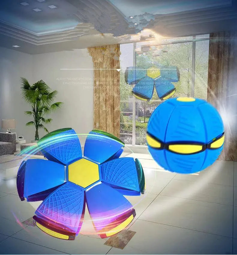 Pet Toy Futurism Saucer Ball Dog Toys Magic Funny Flying Saucer Outdoor Dog Training Toy Pelota Perro Dogs Accessoires