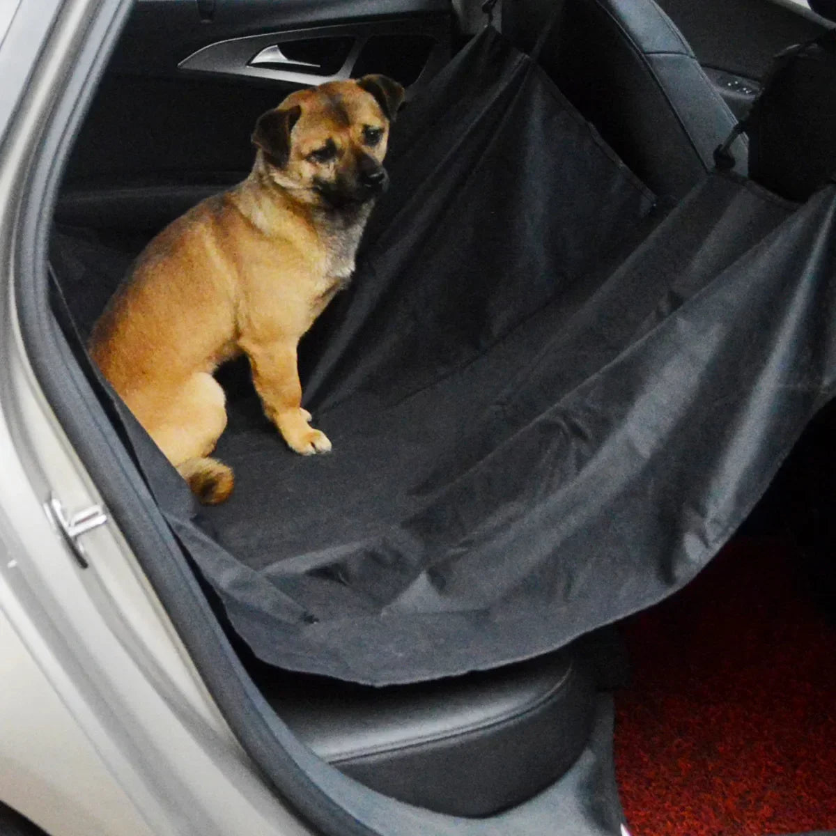 Foldable Waterproof Car Back Seat Cover for Pets | Non-Slip, Washable & Easy Install