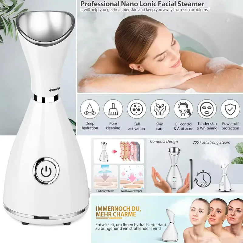 High Quality Facial Steamer for Home Use Electric Face Cleansing Professional Facial Steamer