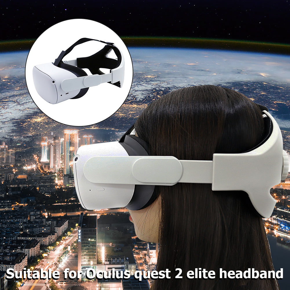 Adjustable Head Strap For Oculus Quest 2 Elite Increase Supporting Improve Comfort-Virtual For Oculus Quest 2 VR Accessories