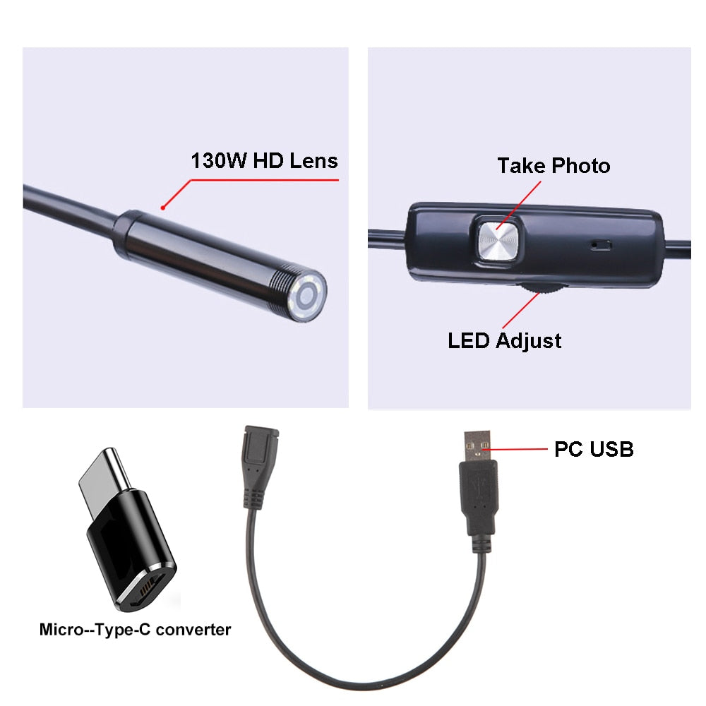 LED-Auto-Endoskopkamera