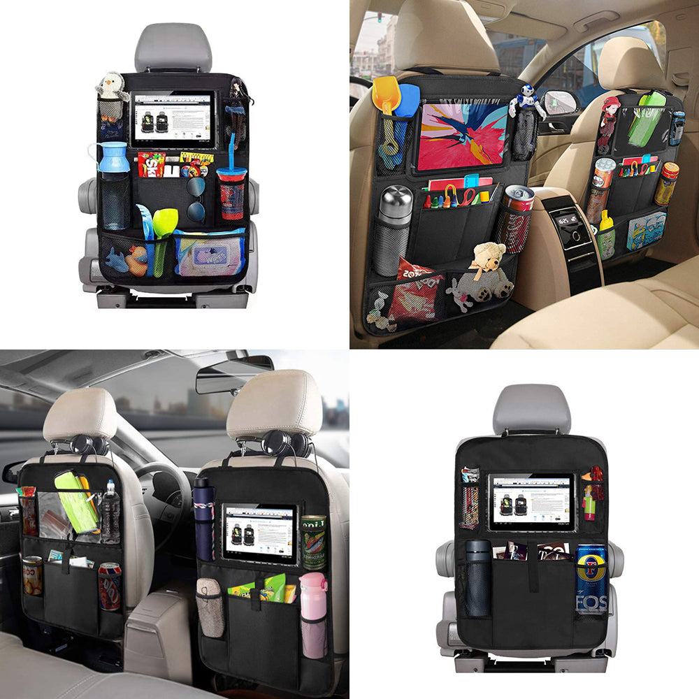 Auto-Rücksitz-Organizer mit Touchscreen-Tablet-Halter
