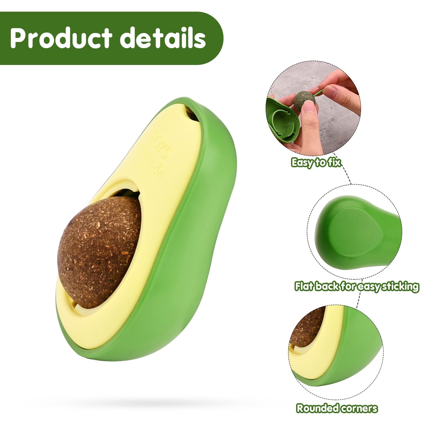 Avocado-Minz-Ball-Spielzeug