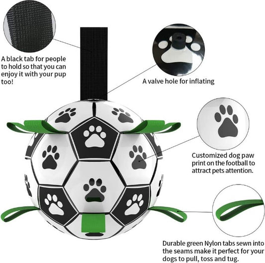 Διαδραστικό ποδόσφαιρο για κατοικίδια παιχνίδια για σκύλους